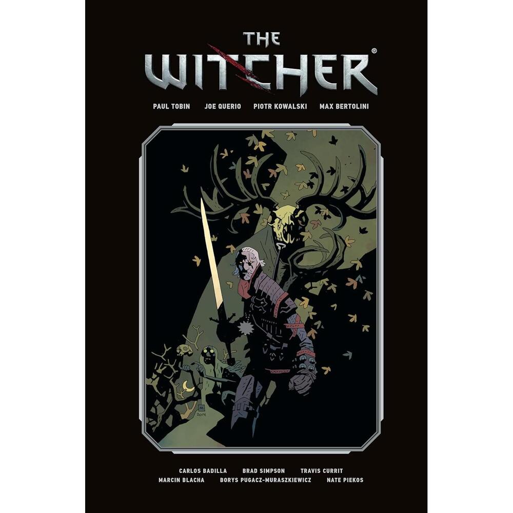 New The Witcher Library Edition Volume #1 Paul Tobin Hardcover Book *Corner Ding